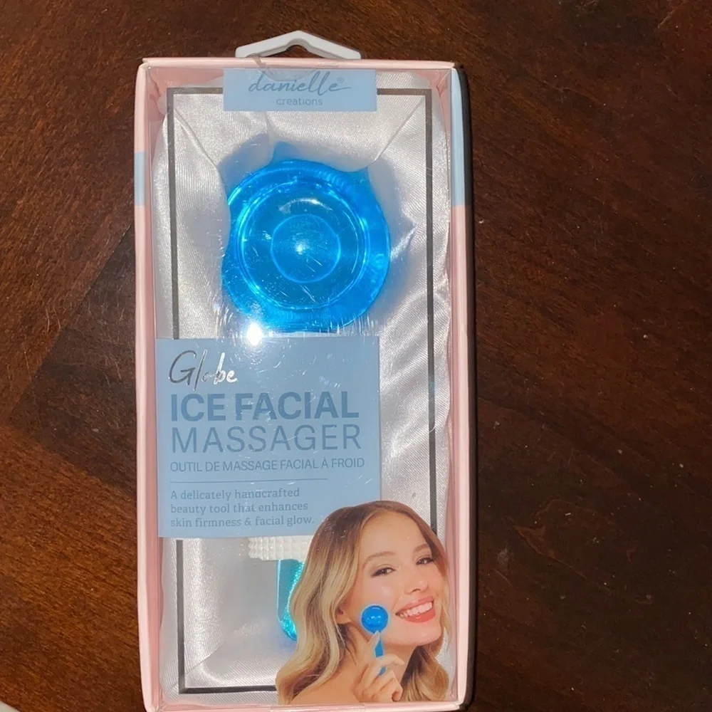 globe ice facial massager, new in box